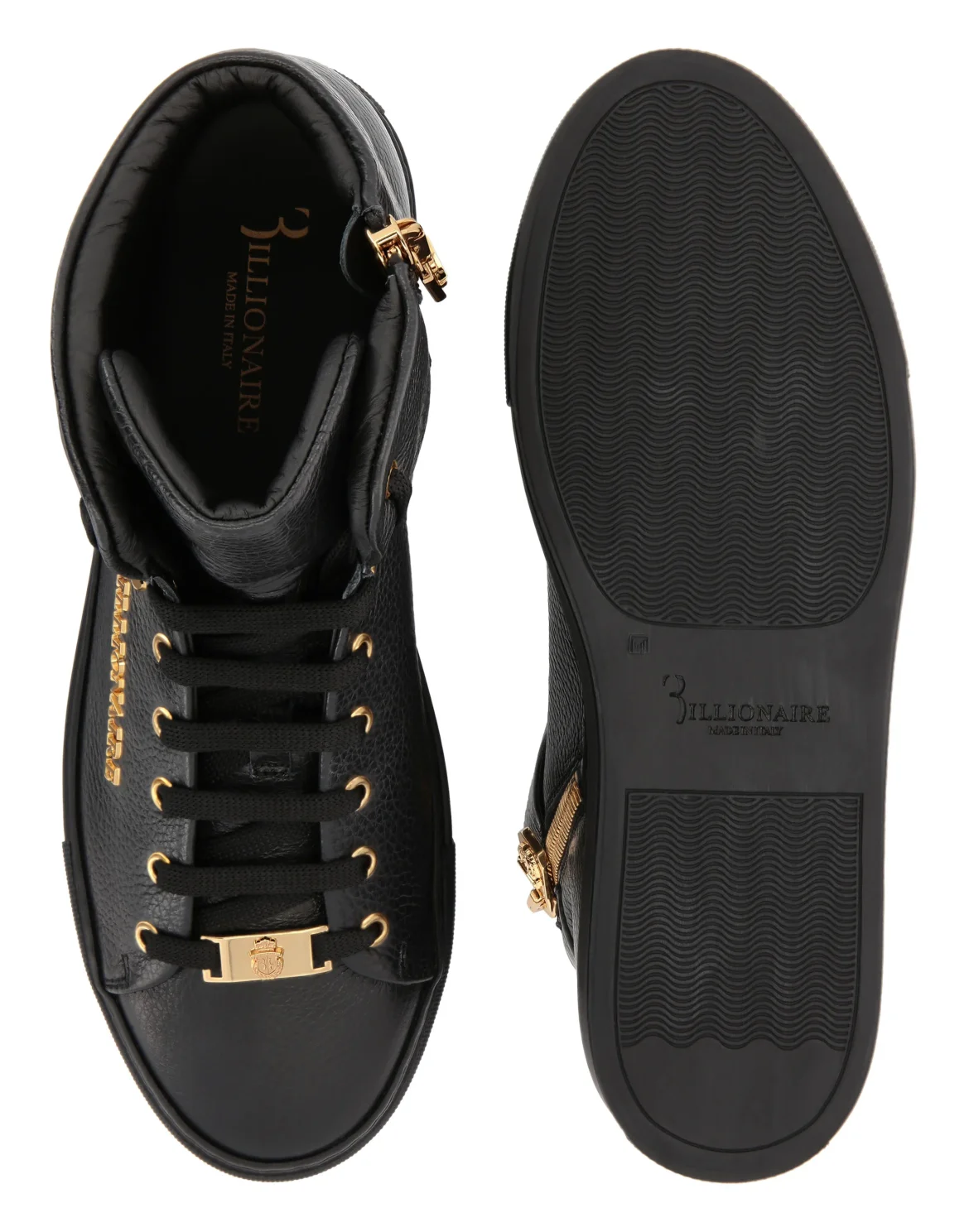 Hi-Top Sneakers "Alvaro", цвет: Черный