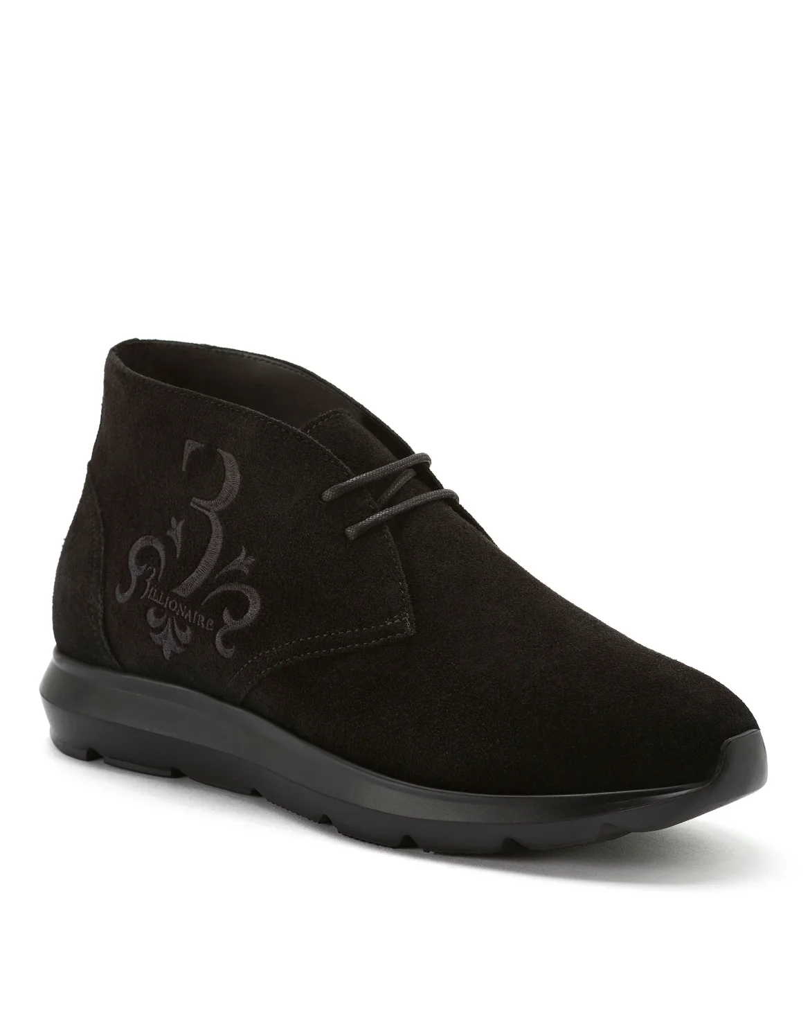 Lo-Top Sneakers "Baroque man", цвет: Черный