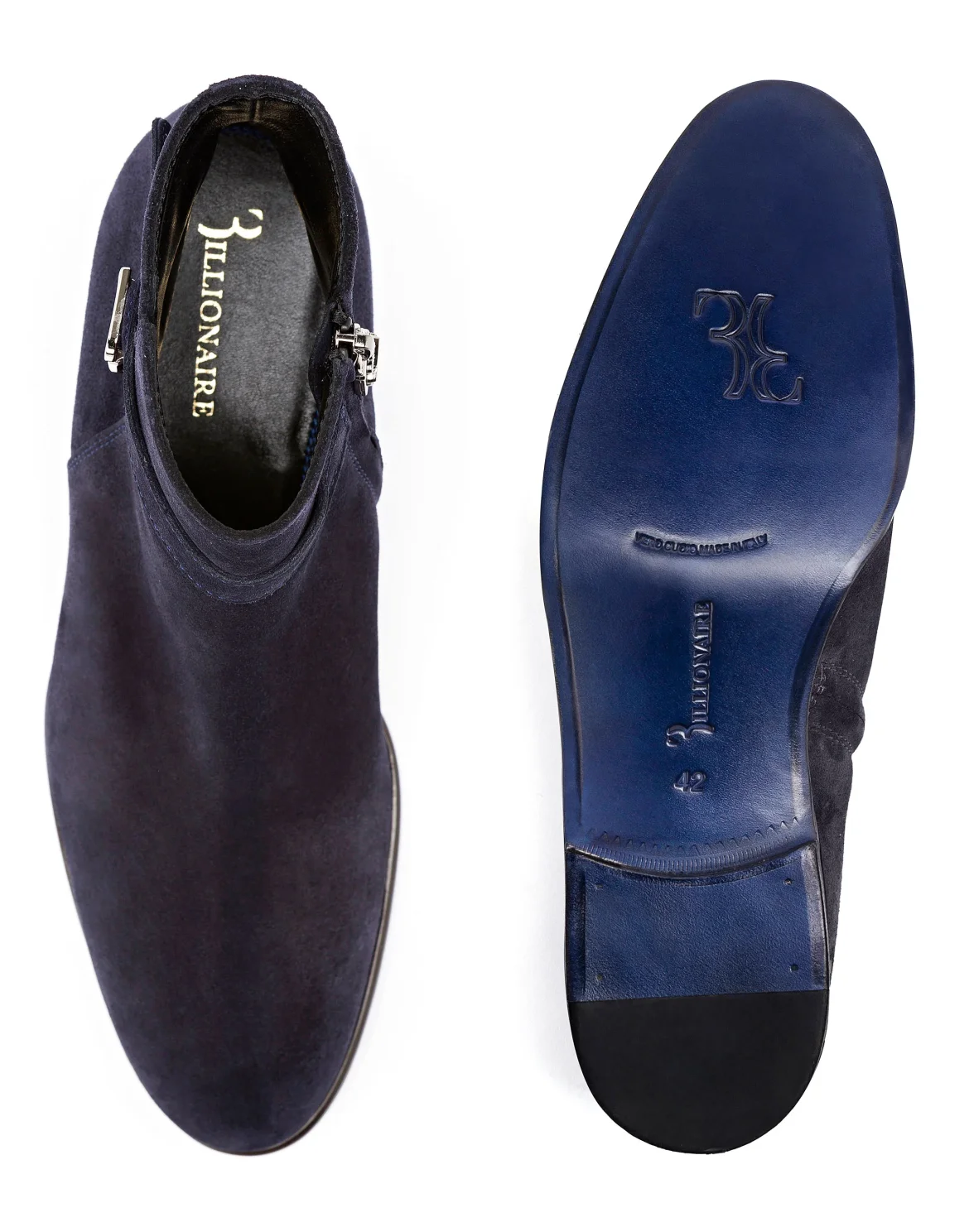 Boots Low Flat "Mexico", цвет: Синий