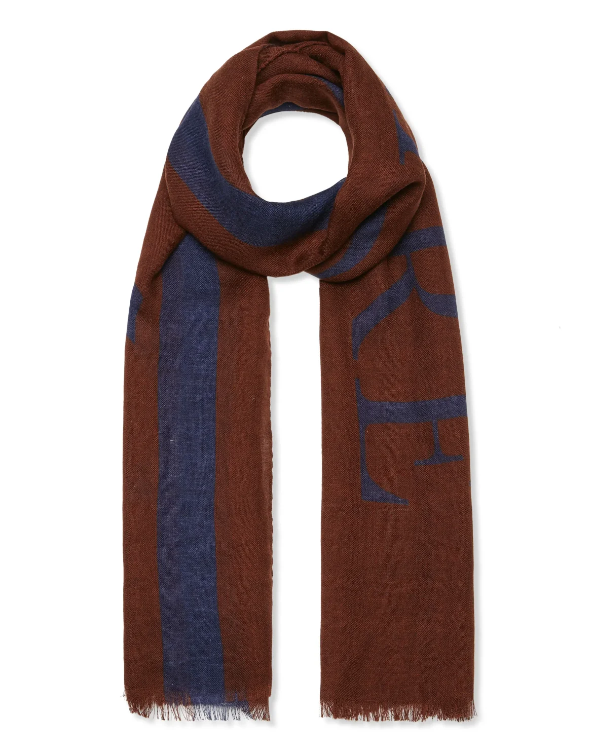 Long Scarf Statement, цвет: Коричневый