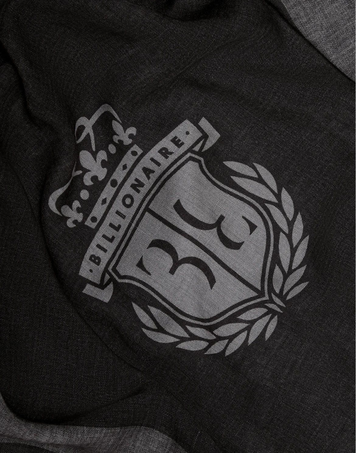 Long Scarf Crest, цвет: Черный
