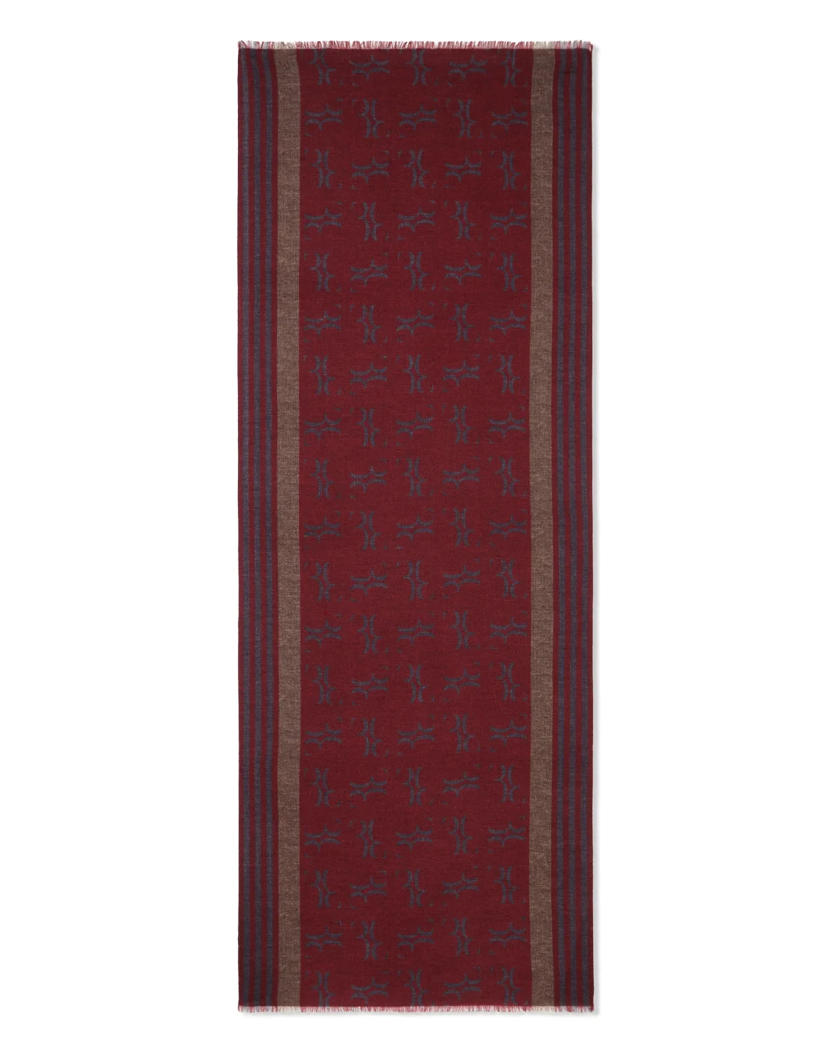Long Scarf All over BB, цвет: Красный