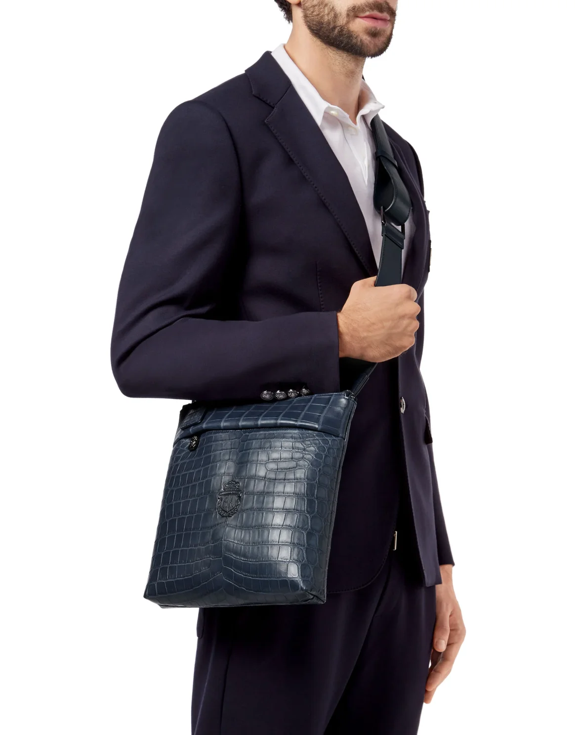 Cross body Crest, цвет: Синий