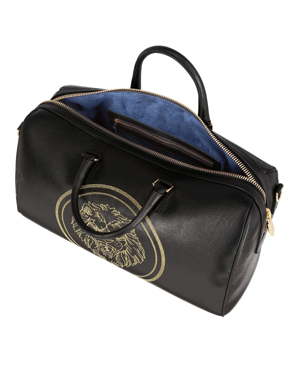 Medium Travel Bag Lion, цвет: Черный