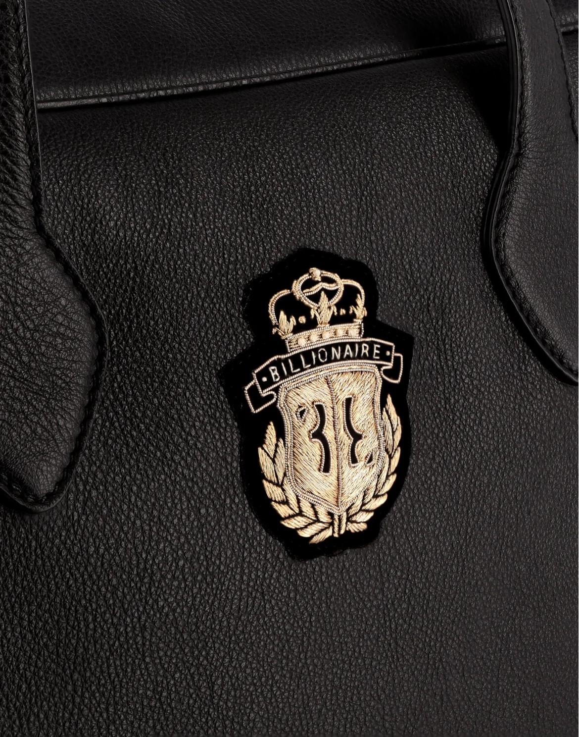 Medium Travel Bag Crest, цвет: Черный