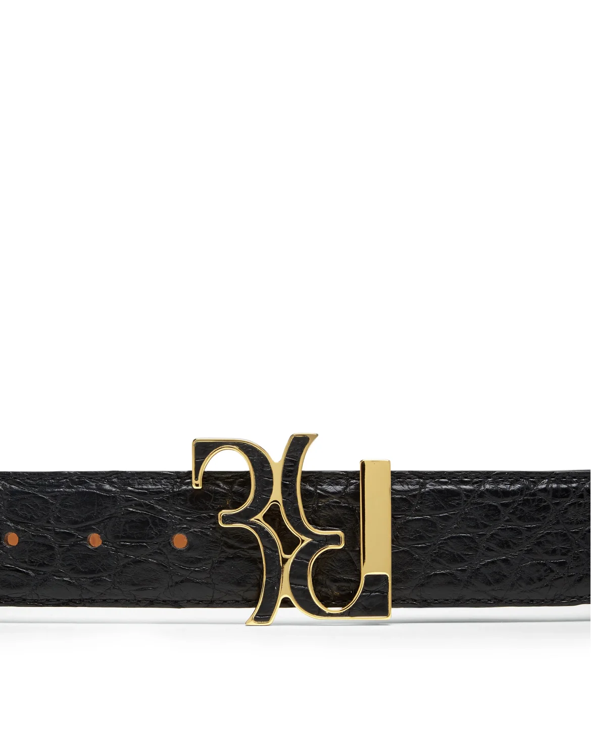 Belt Double B, цвет: Черный