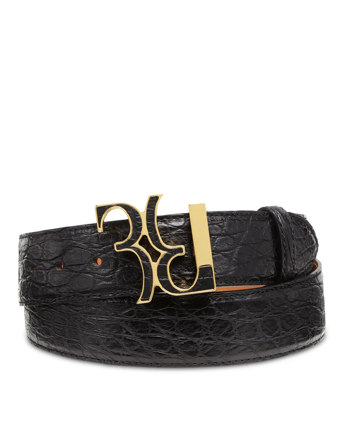 Belt Double B, цвет: Черный