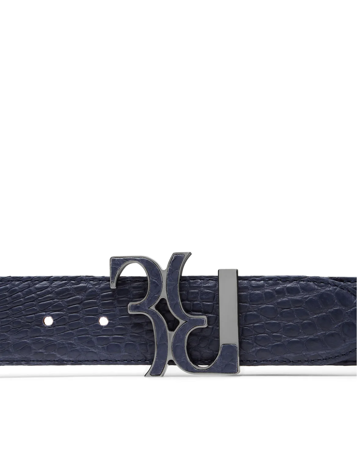 Belt Double B, цвет: Синий