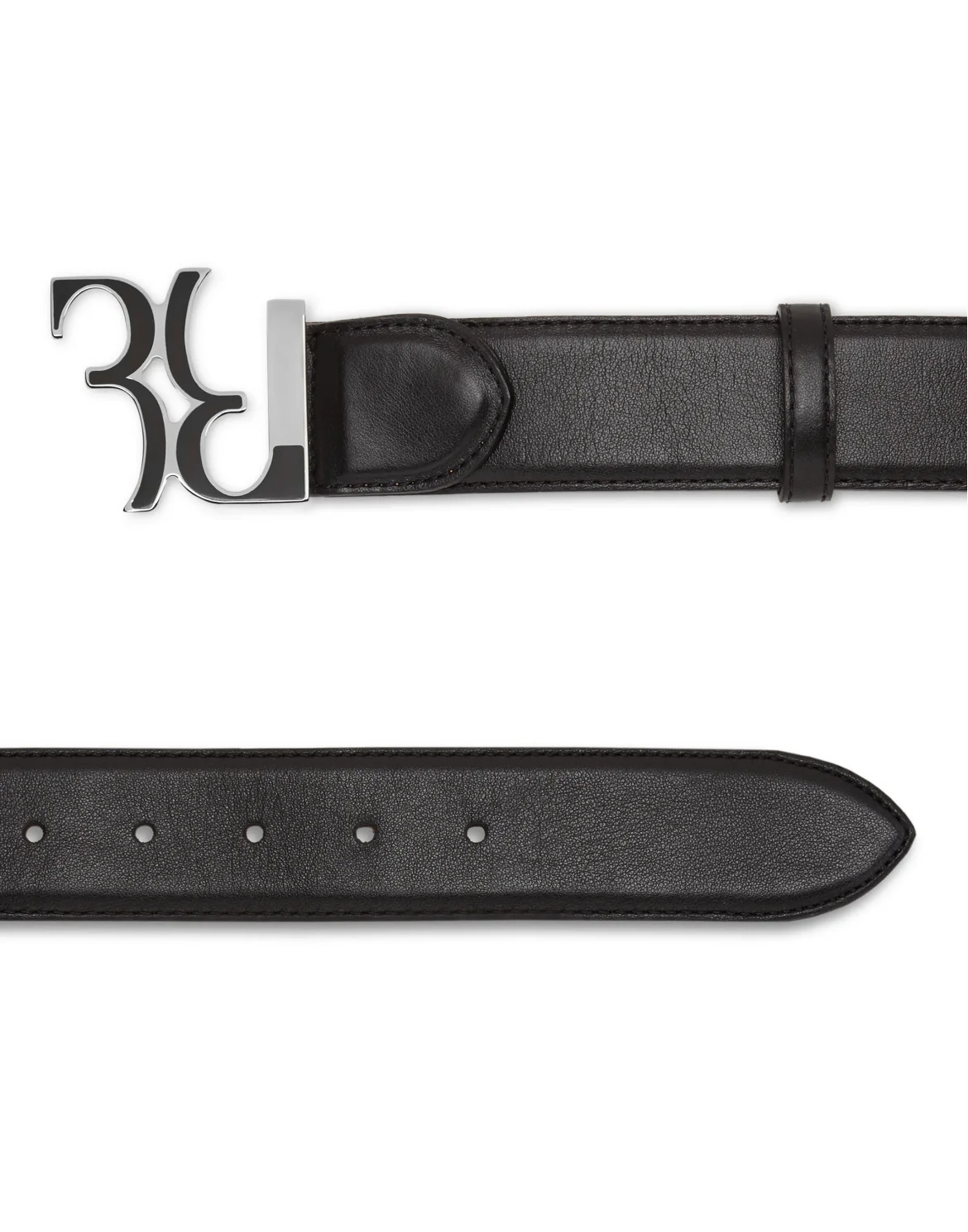 Belt Double B, цвет: Черный