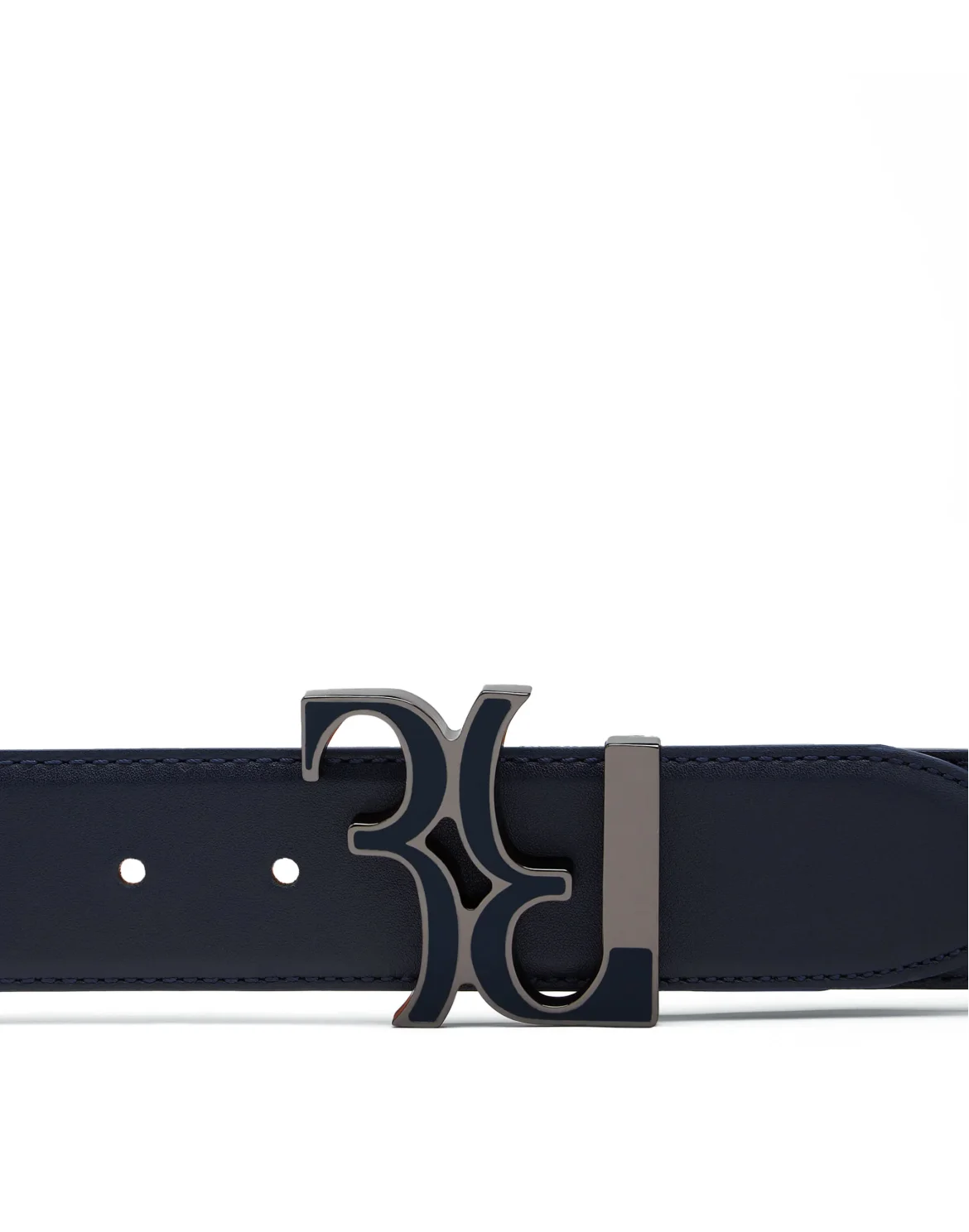 Belt Double B, цвет: Синий
