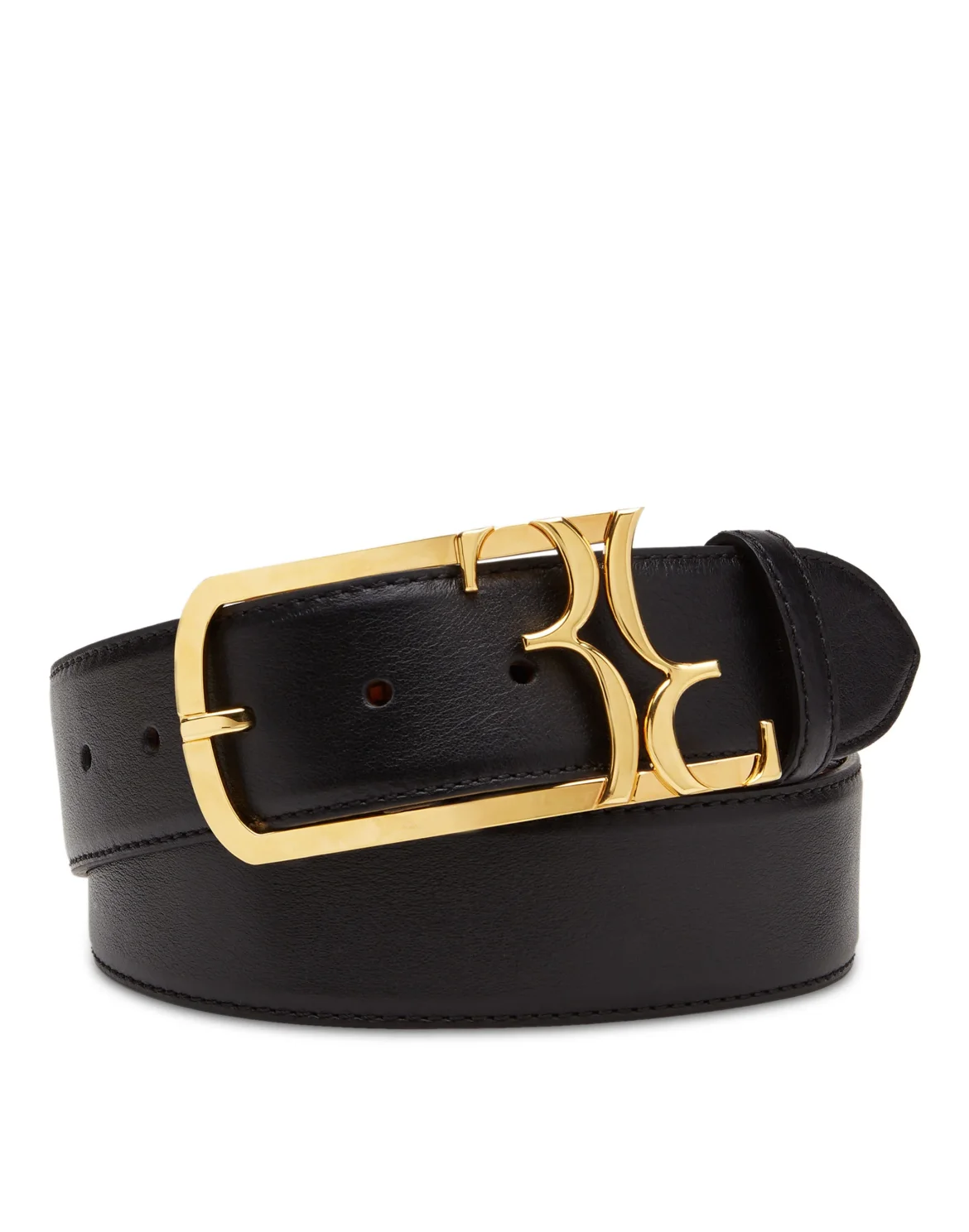 Belt Double B, цвет: Черный