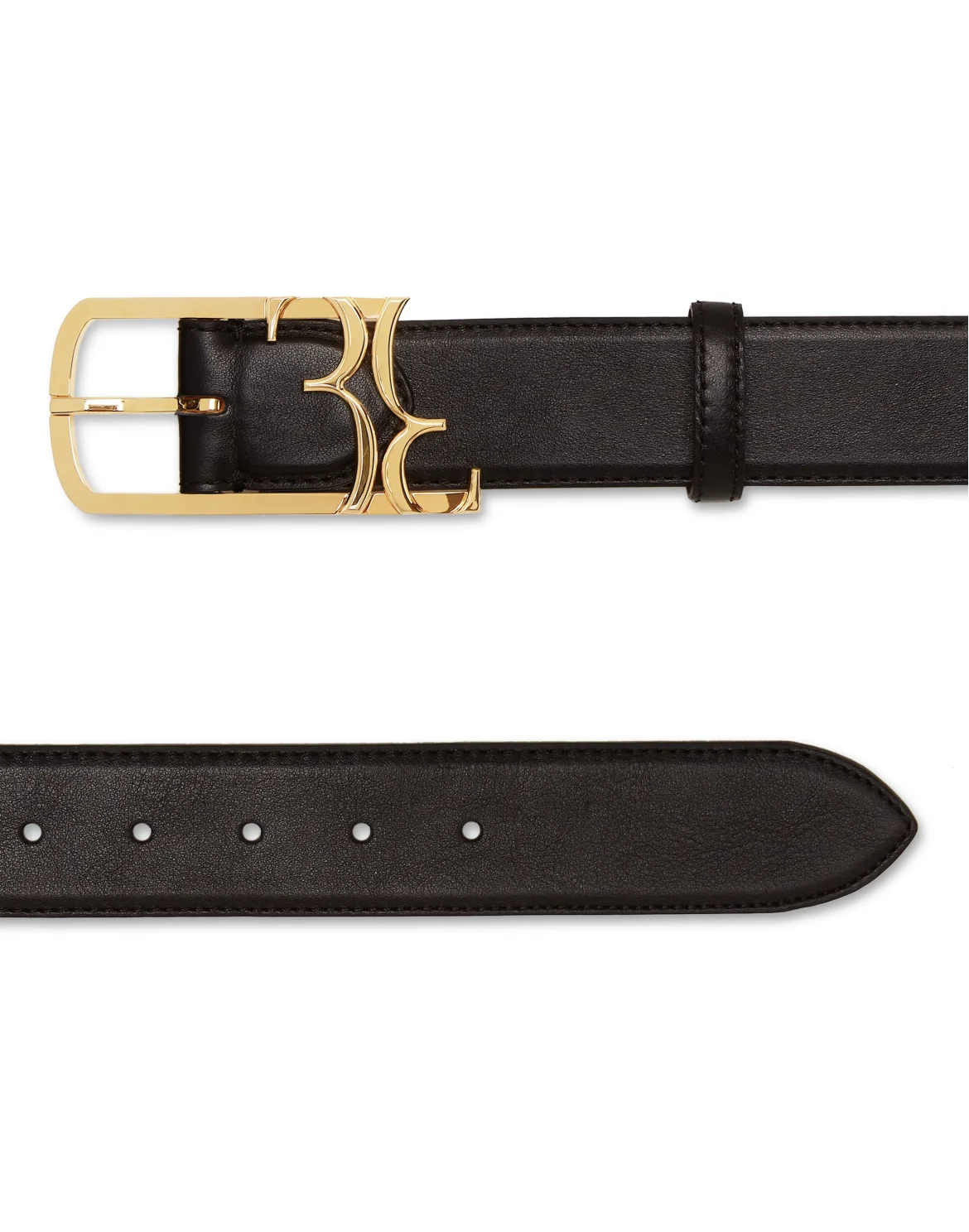 Belt Double B, цвет: Черный