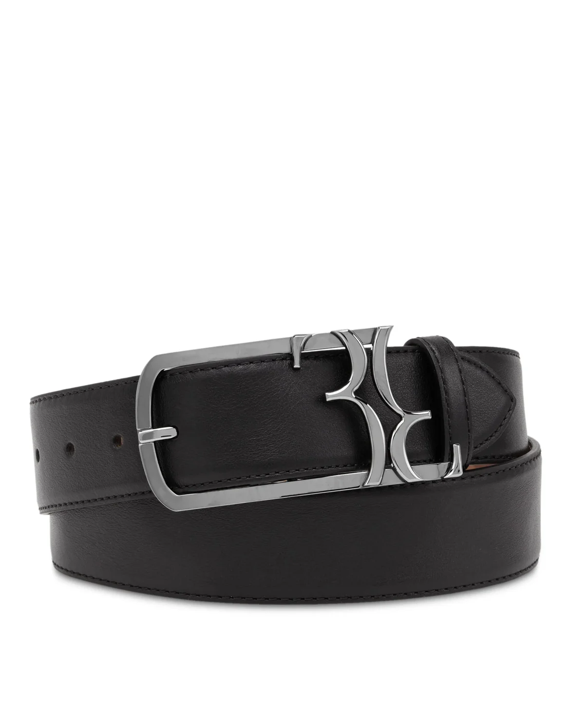 Belt Double B, цвет: Черный