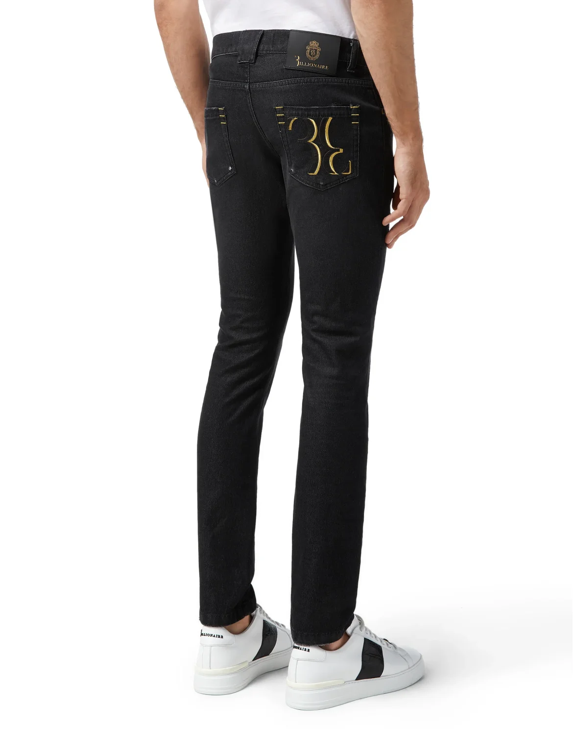 Super slim fit Double B, цвет: Черный