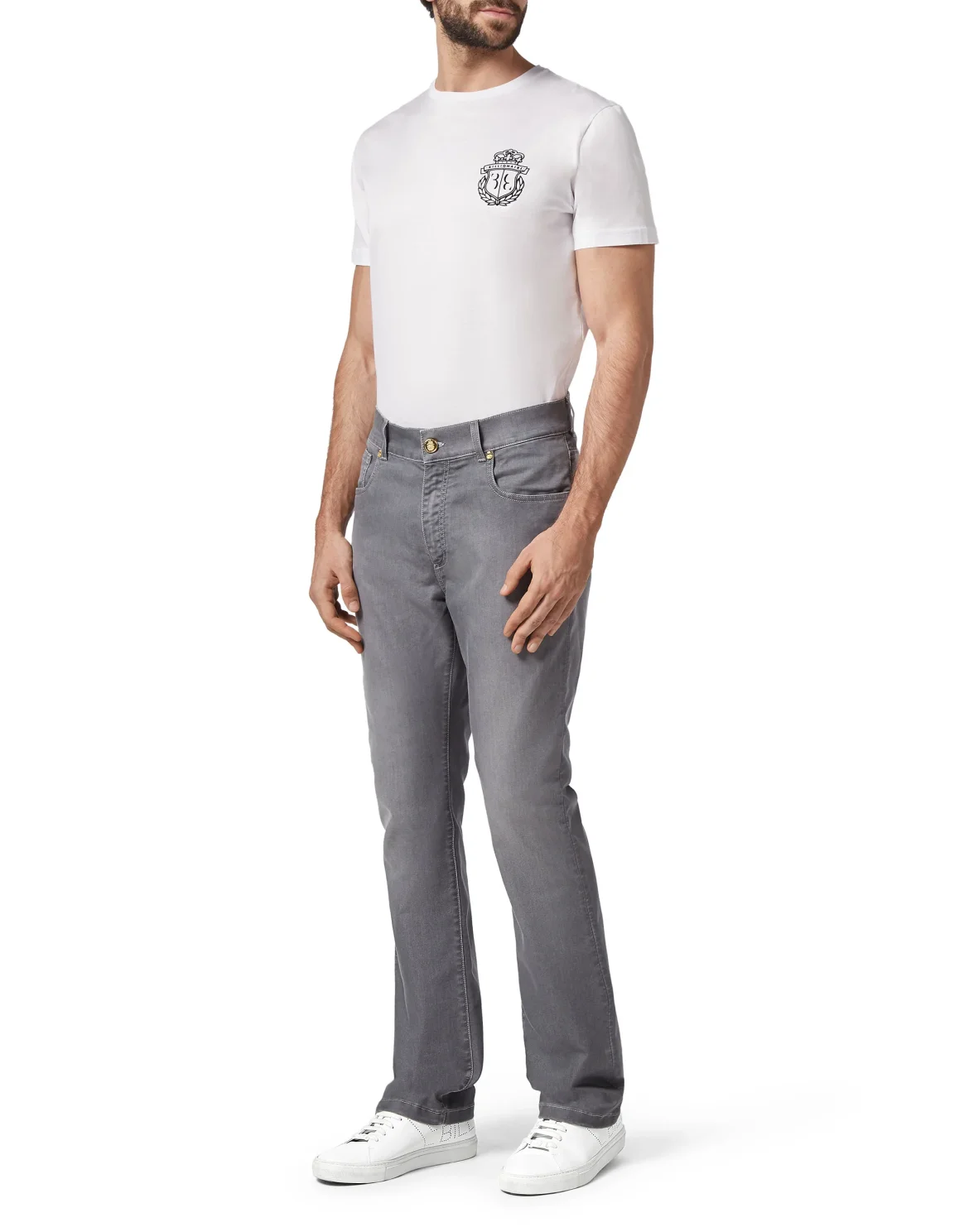 Regular fit Crest, цвет: Серый
