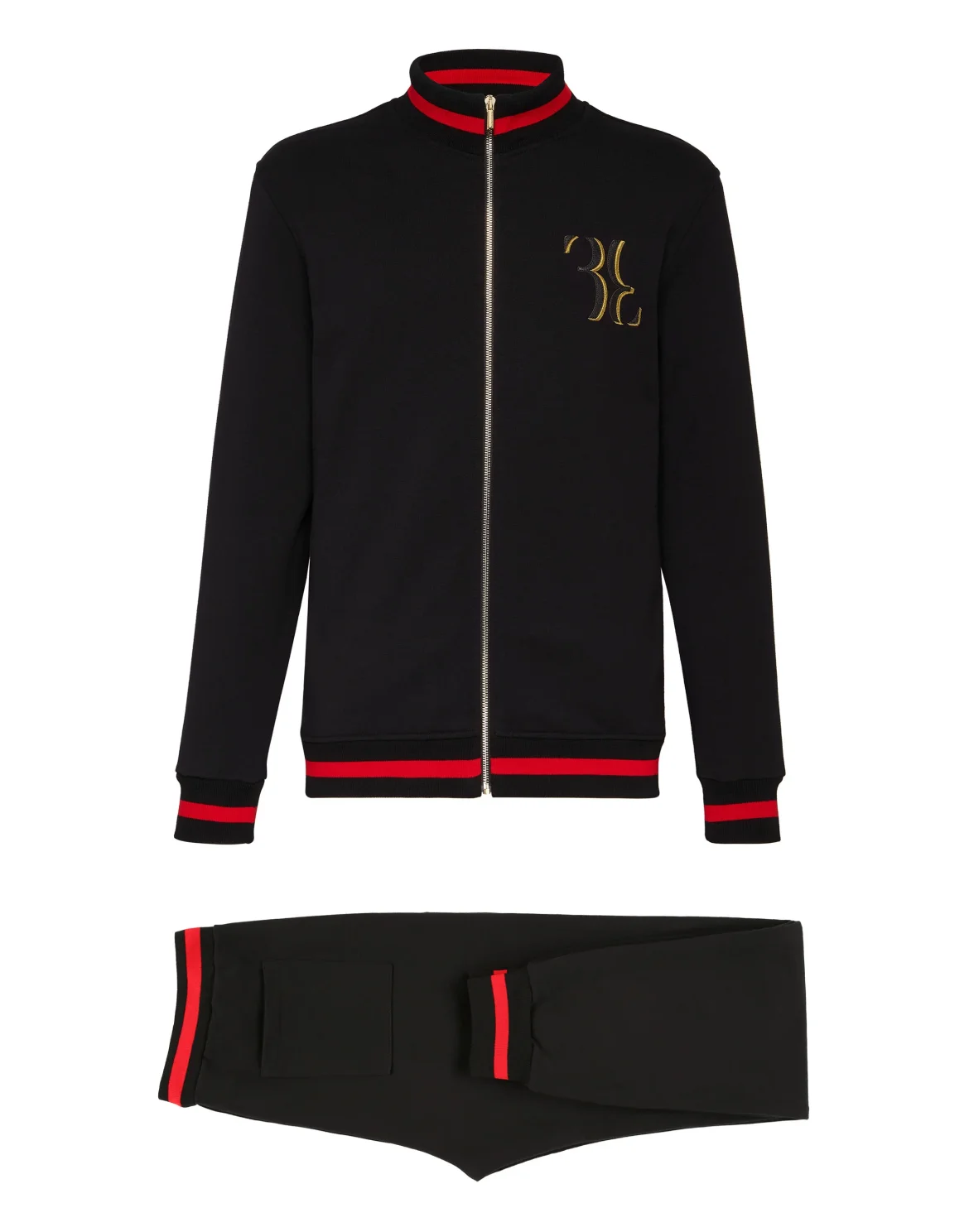 Top/Trousers Double B, цвет: Черный