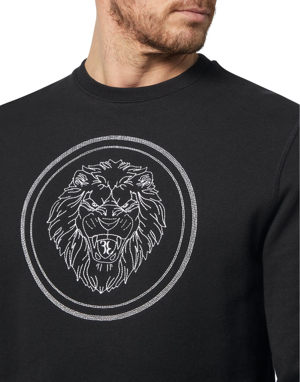 Sweatshirt LS Lion, цвет: Черный