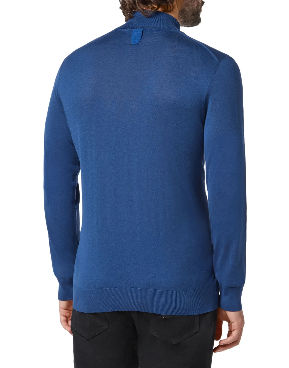Turtle Neck LS Crest, цвет: Синий
