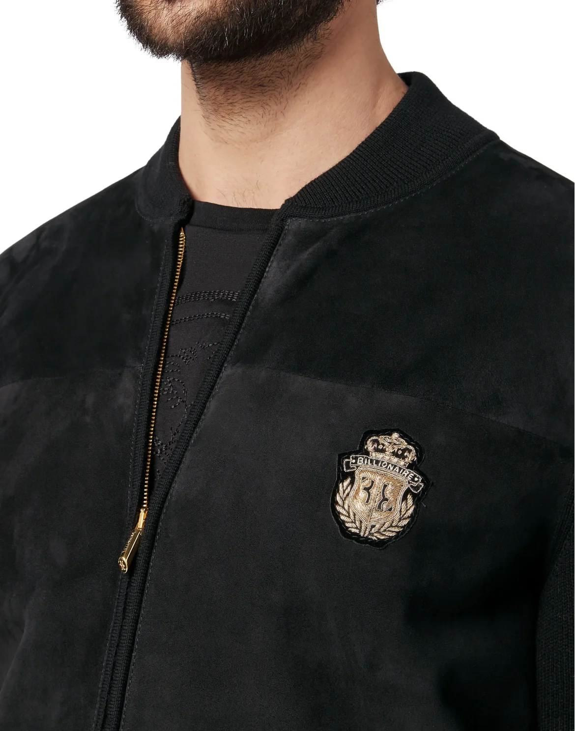 Pullover full zip Crest, цвет: Черный