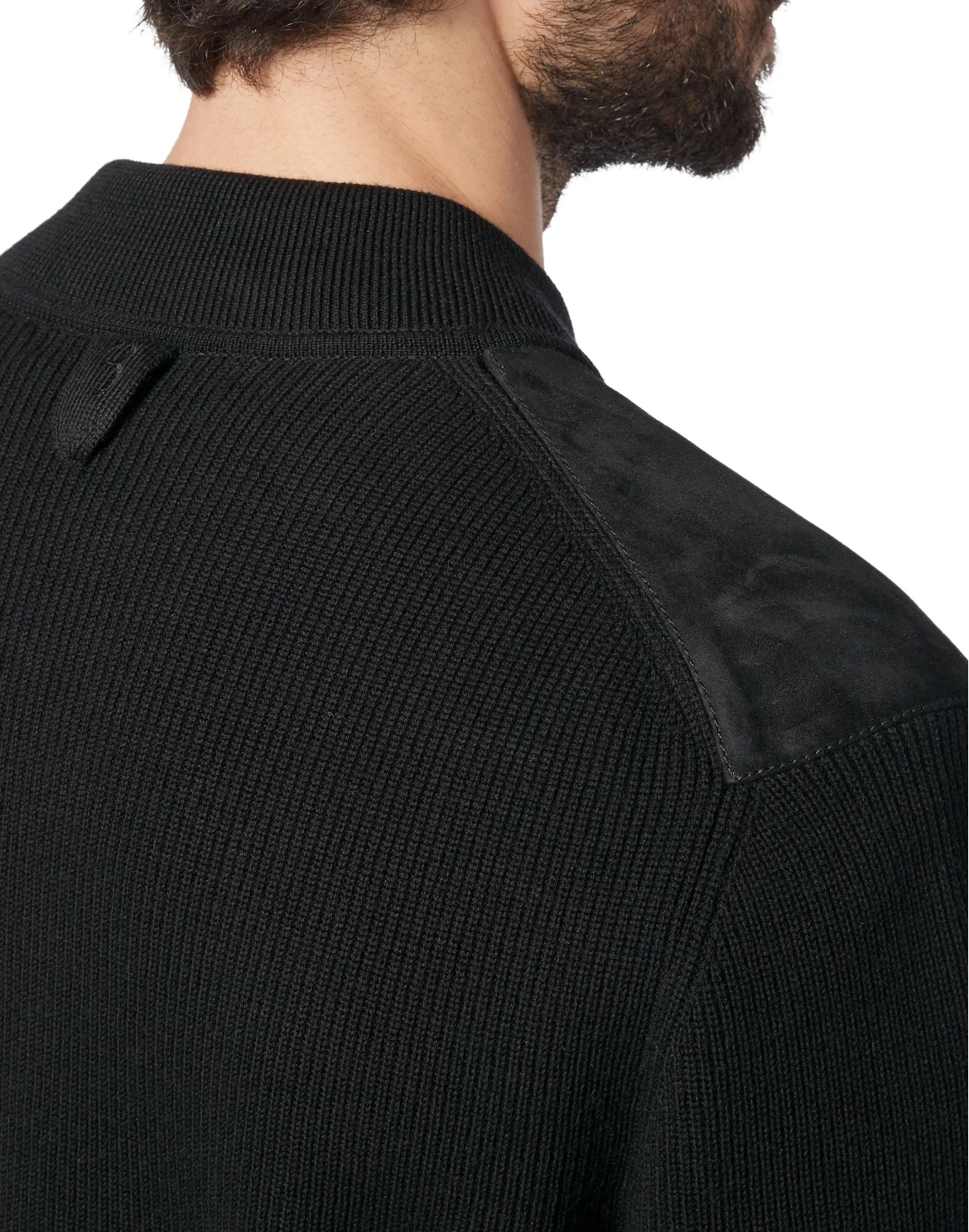 Pullover full zip Crest, цвет: Черный