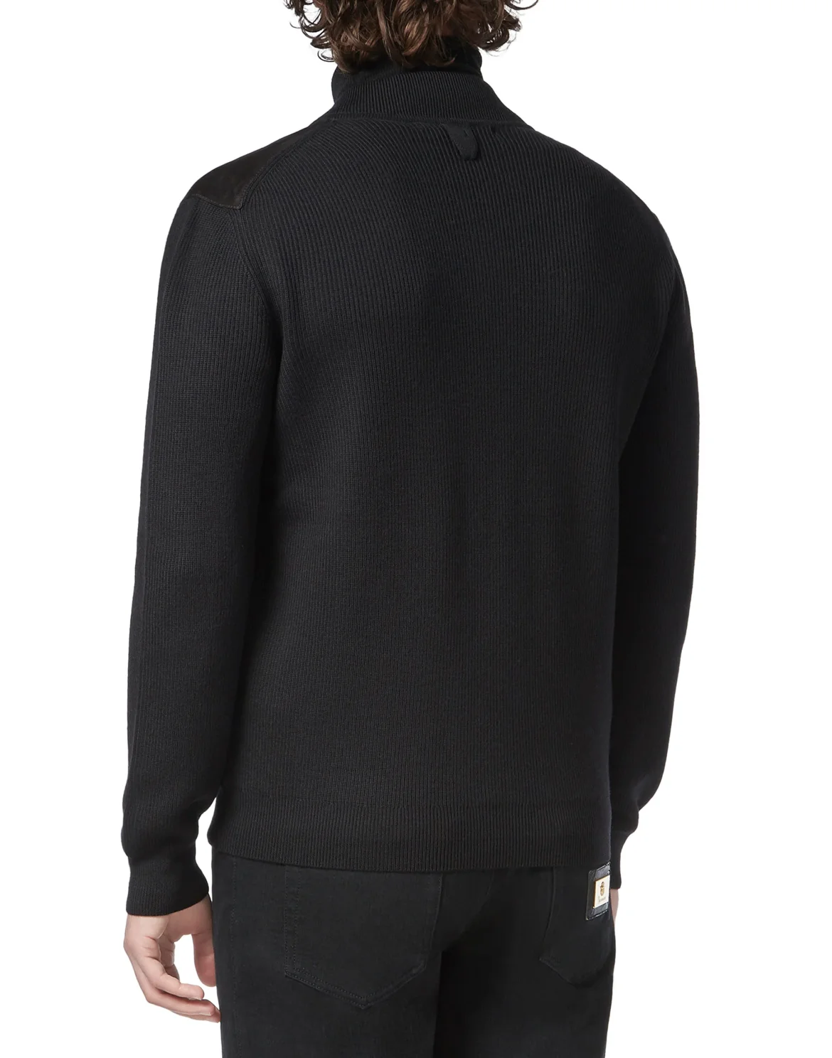Pullover full zip Crest, цвет: Черный