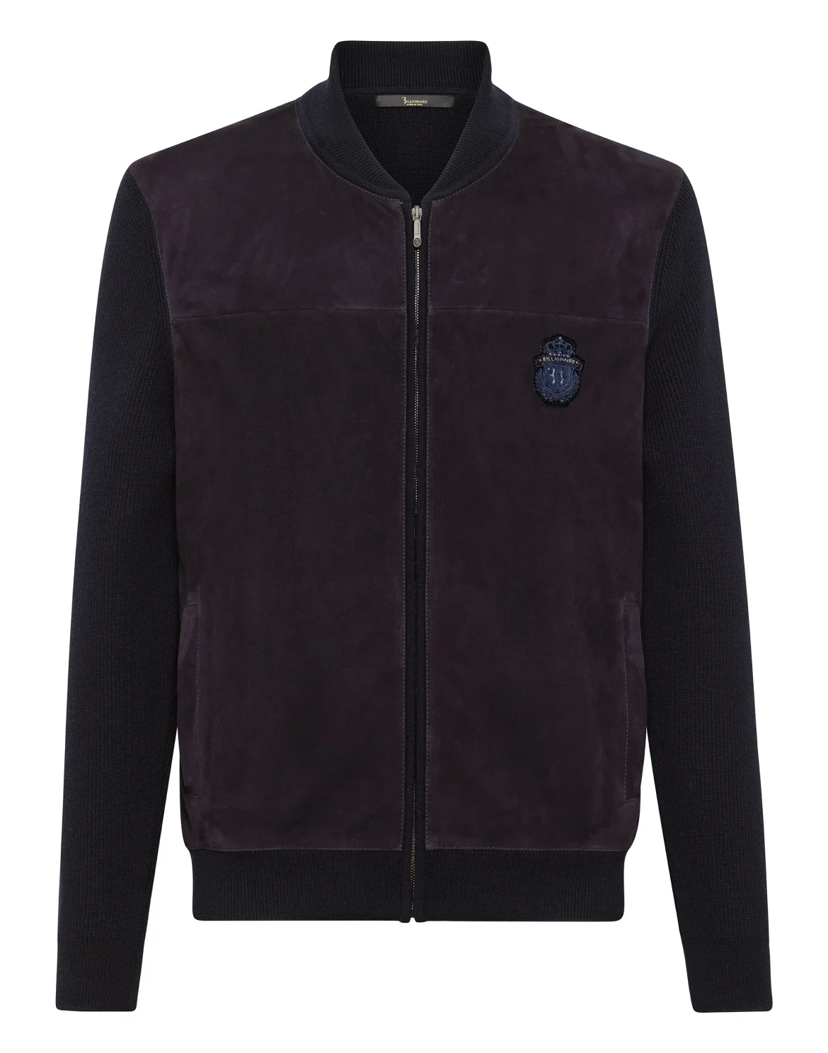 Pullover full zip Crest, цвет: Синий
