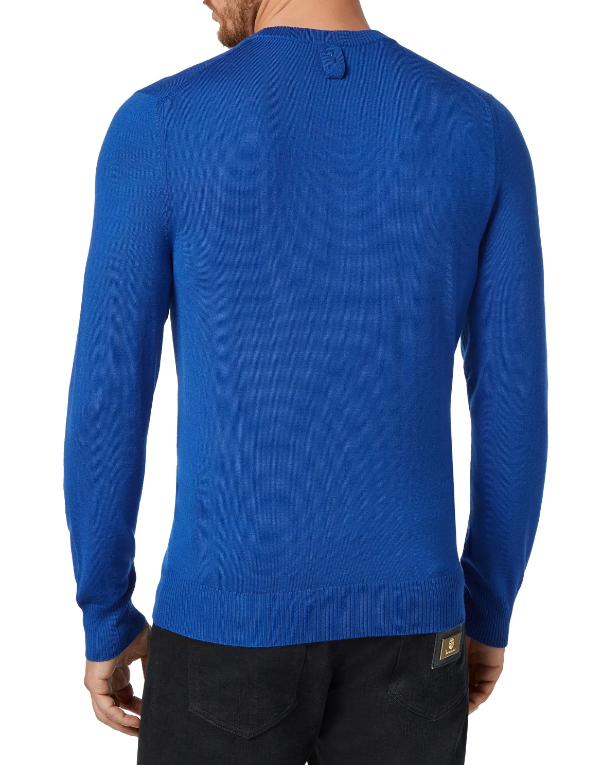 Pullover Round Neck LS Crest, цвет: Синий