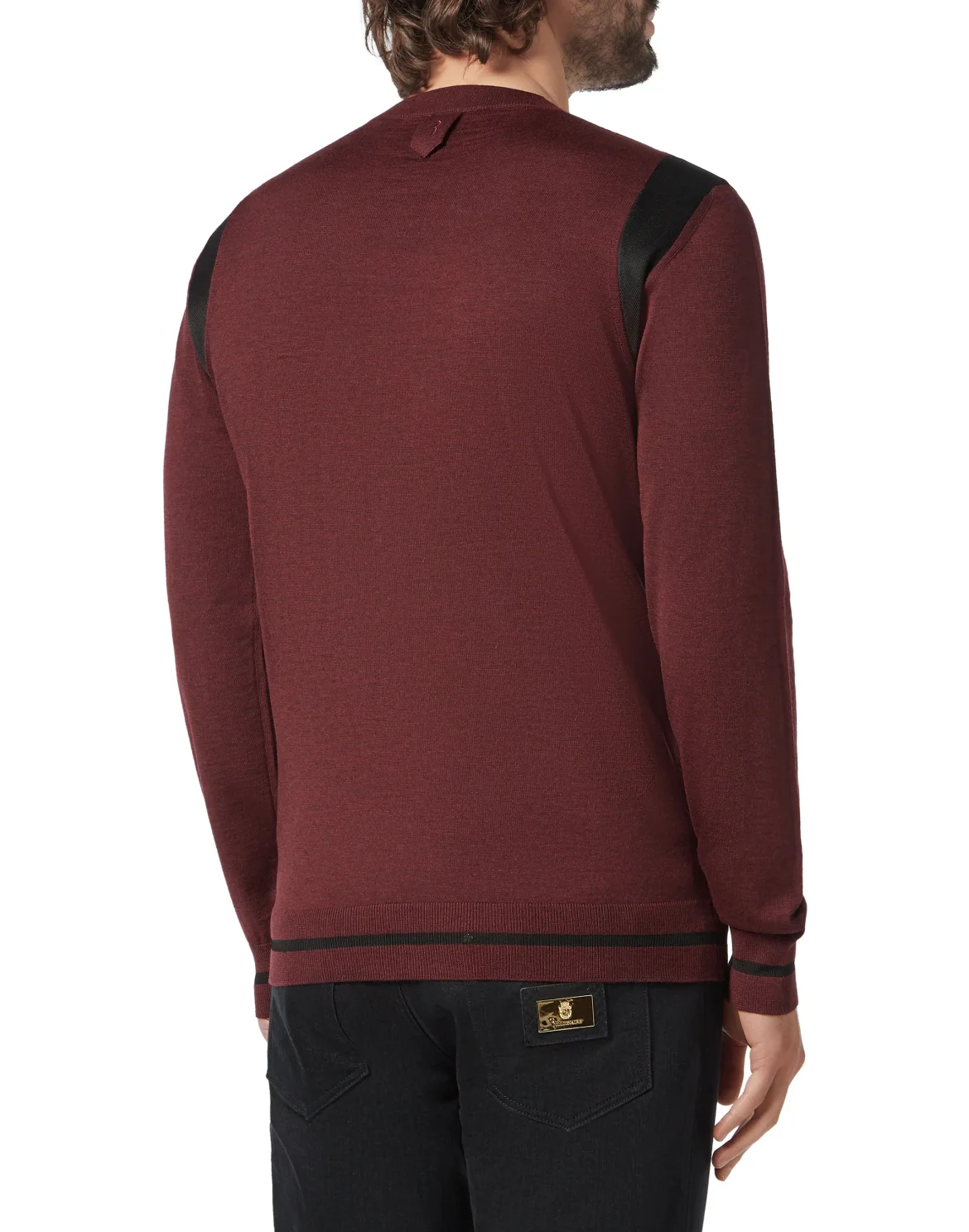 Pullover Round Neck LS Crest, цвет: Красный