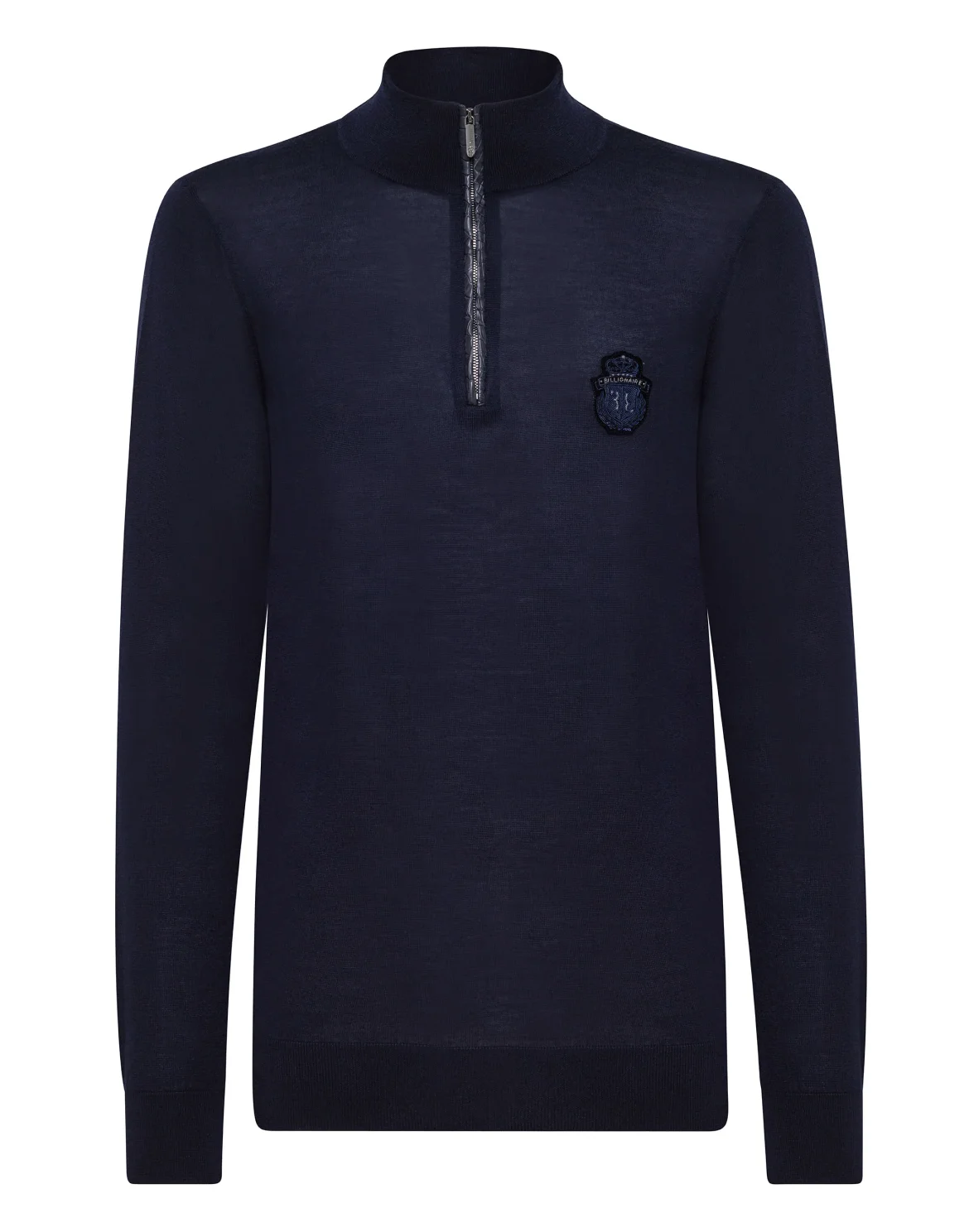 Pullover zip mock Giglio, цвет: Синий