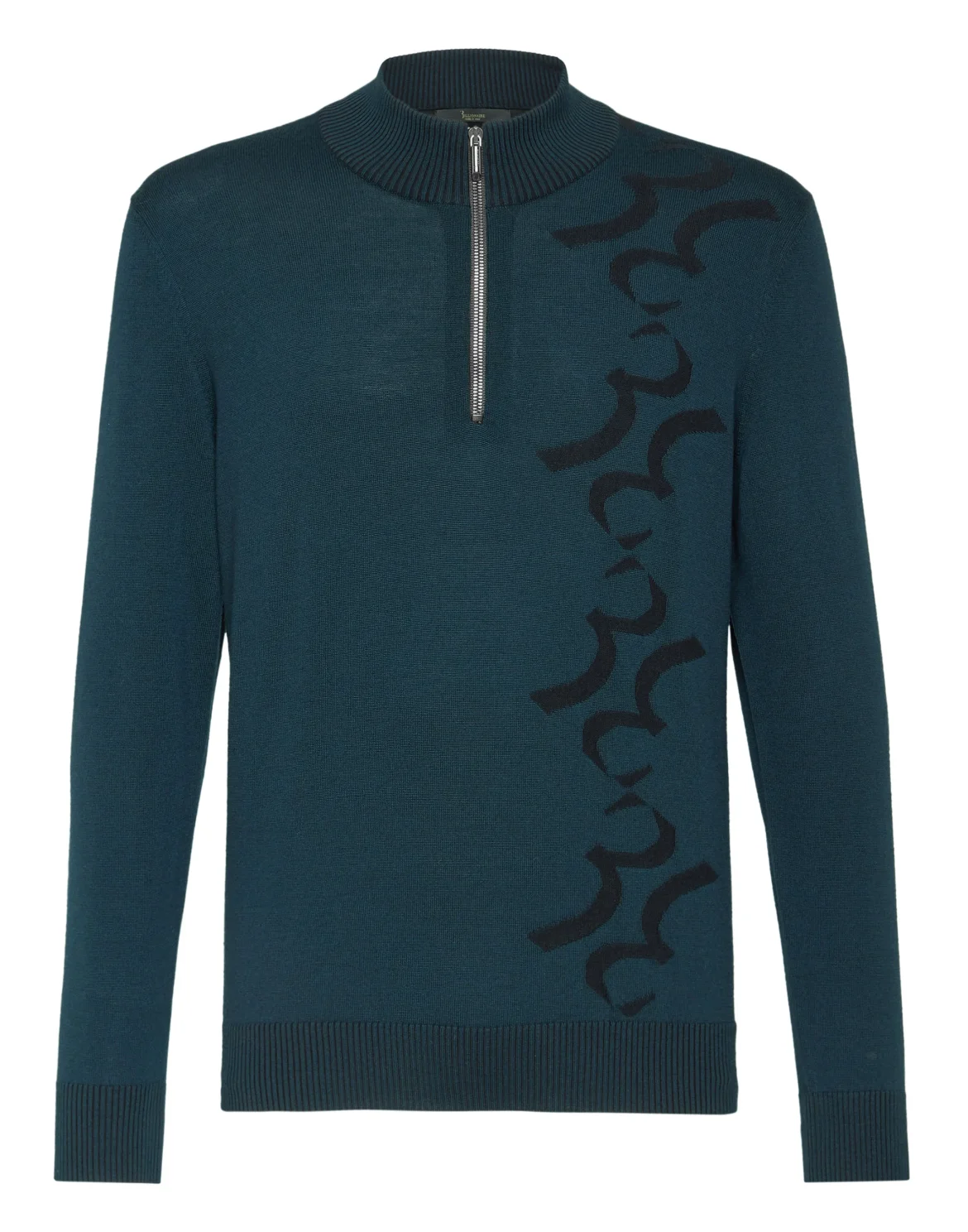 Pullover zip mock Double B, цвет: Зеленый
