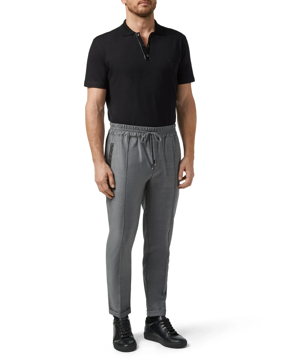 Knit Jogging Trousers - T Crest, цвет: Серый