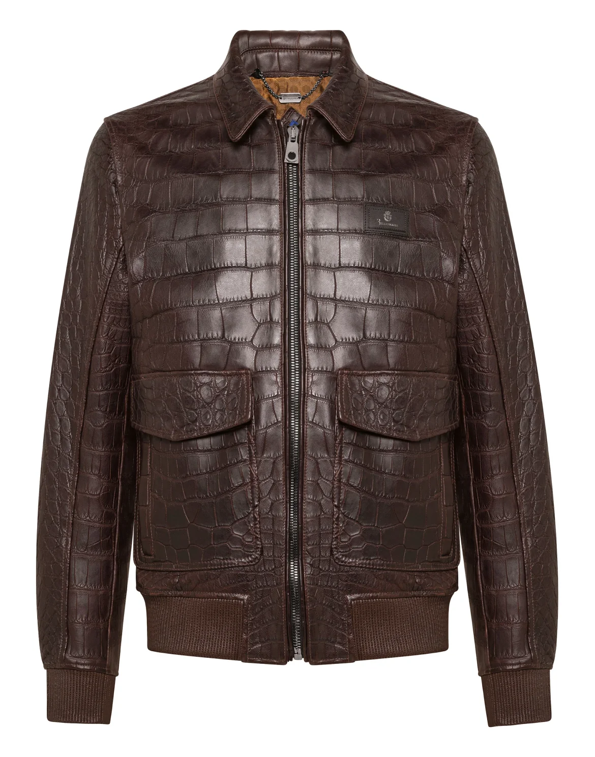 Leather Jacket Statement, цвет: Коричневый