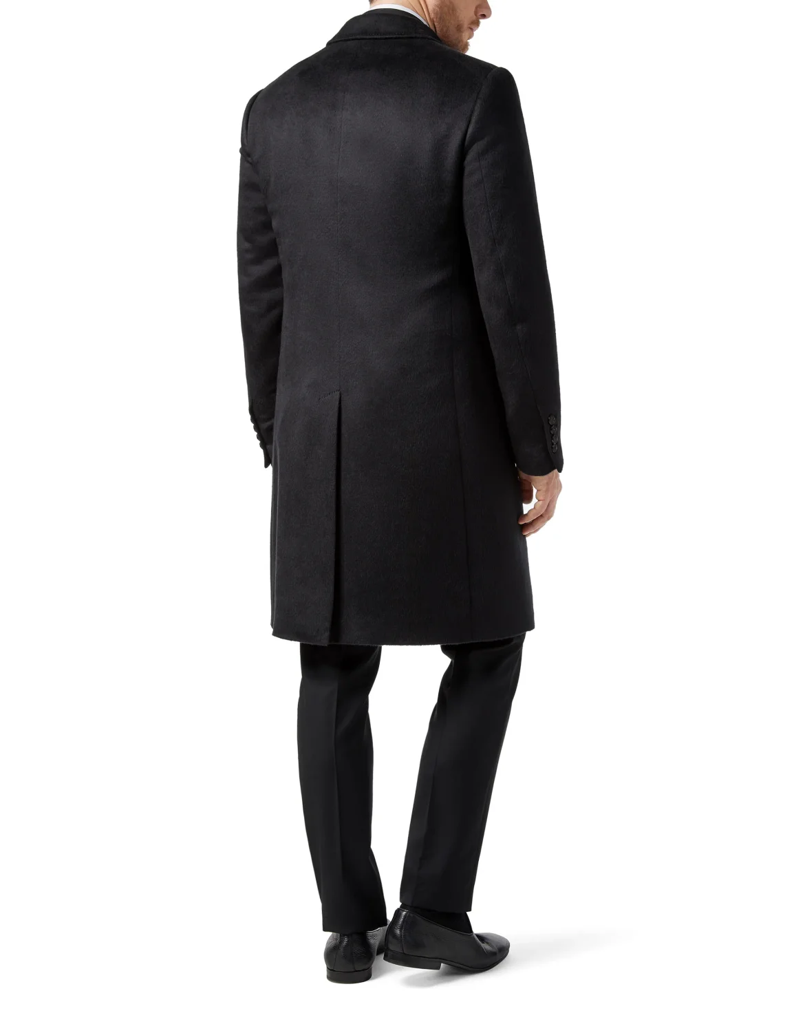Coat Long Crest, цвет: Черный