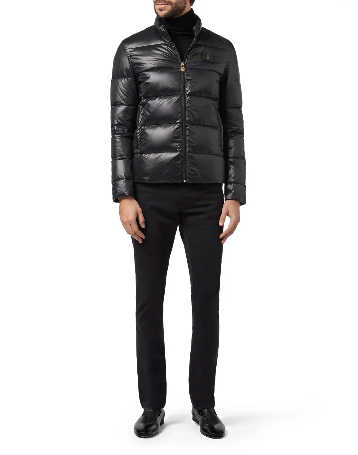 Bomber Nylon Statement, цвет: Черный
