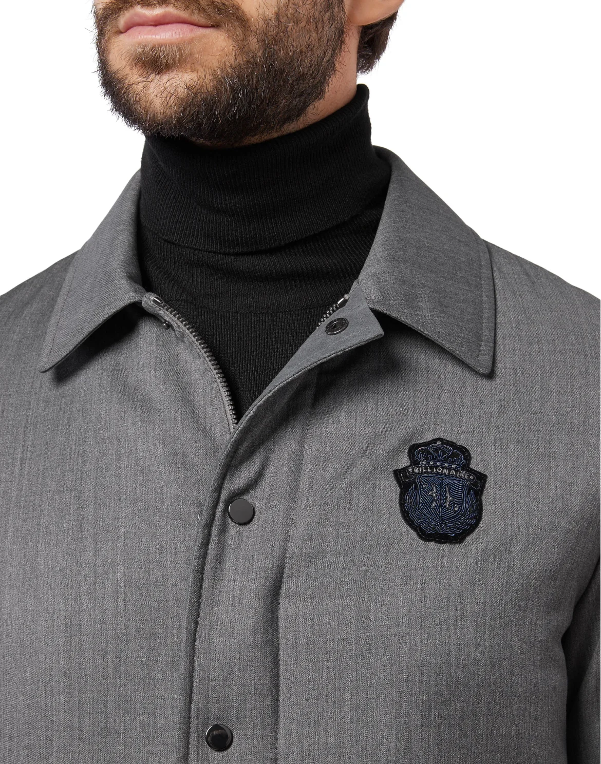 Bomber Crest, цвет: Серый