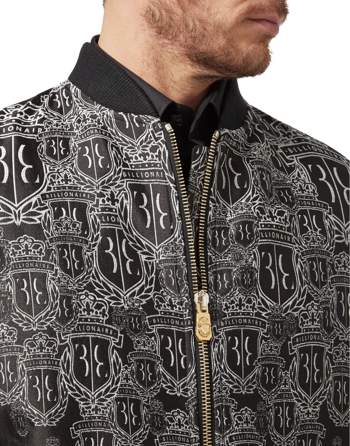 Bomber Crest, цвет: Черный