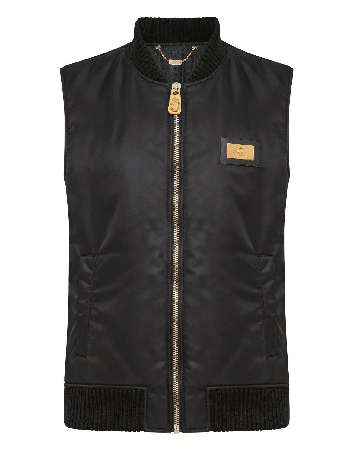 Short Vest Statement, цвет: Черный