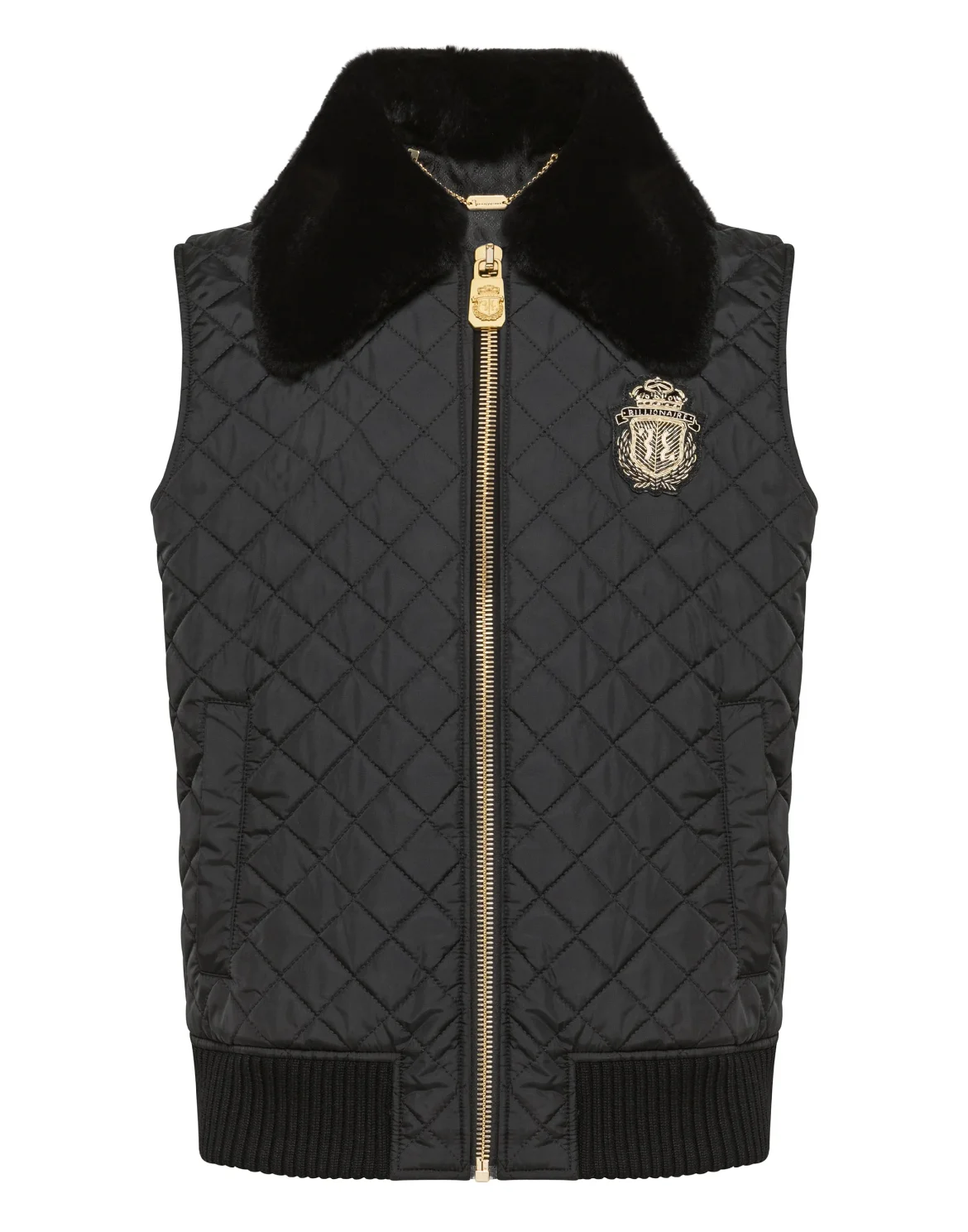 Short Vest Statement, цвет: Черный