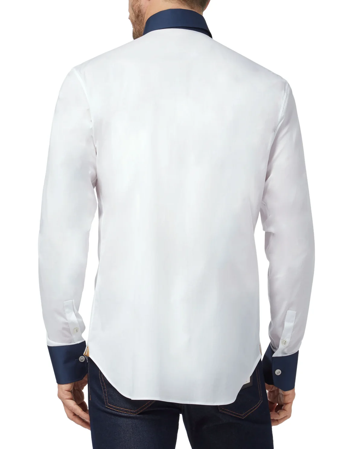 Shirt Silver Cut LS Milano/Multi Crest, цвет: Белый
