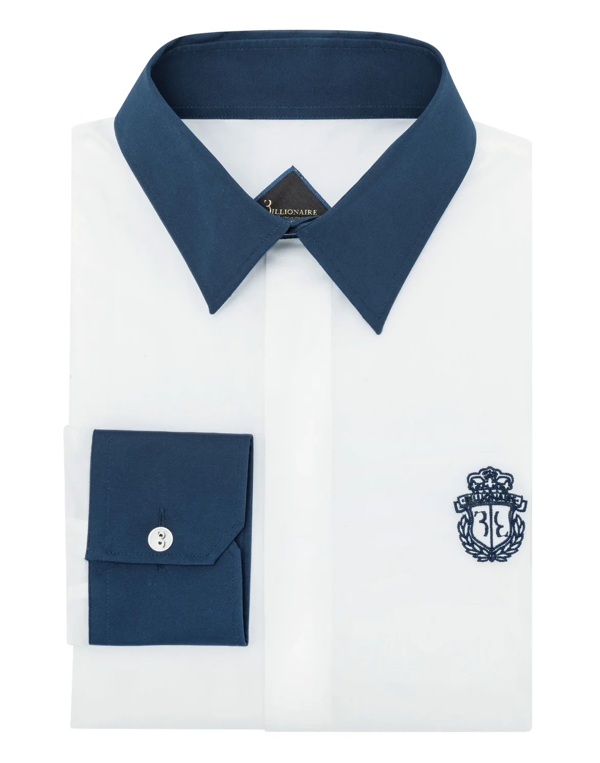 Shirt Silver Cut LS Milano/Multi Crest, цвет: Белый