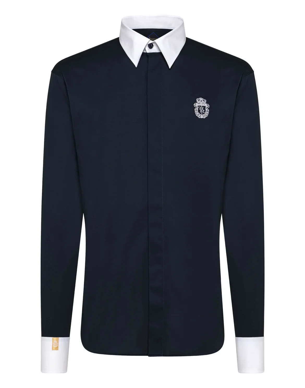 Shirt Silver Cut LS Milano/Multi Crest, цвет: Синий