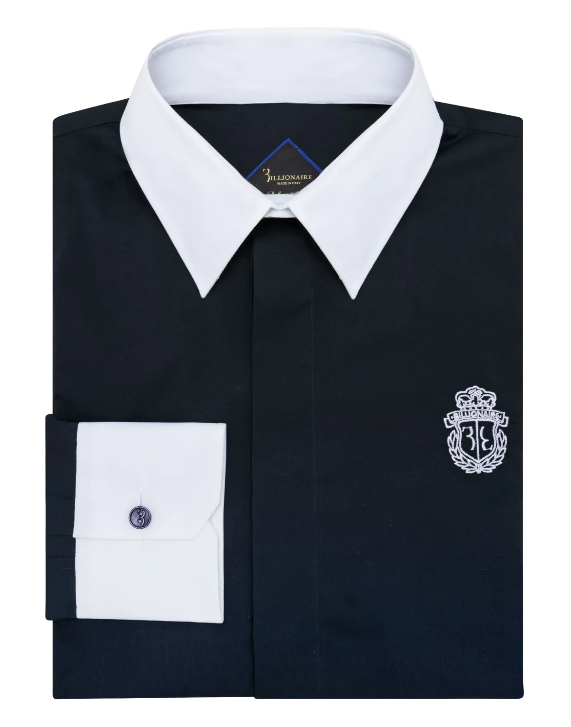 Shirt Silver Cut LS Milano/Multi Crest, цвет: Синий