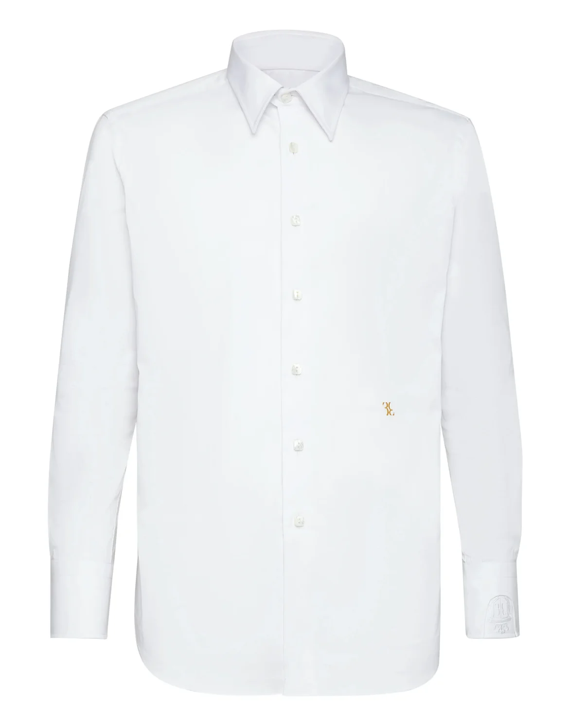 Shirt Silver Cut LS Milano/Watch Double B, цвет: Белый