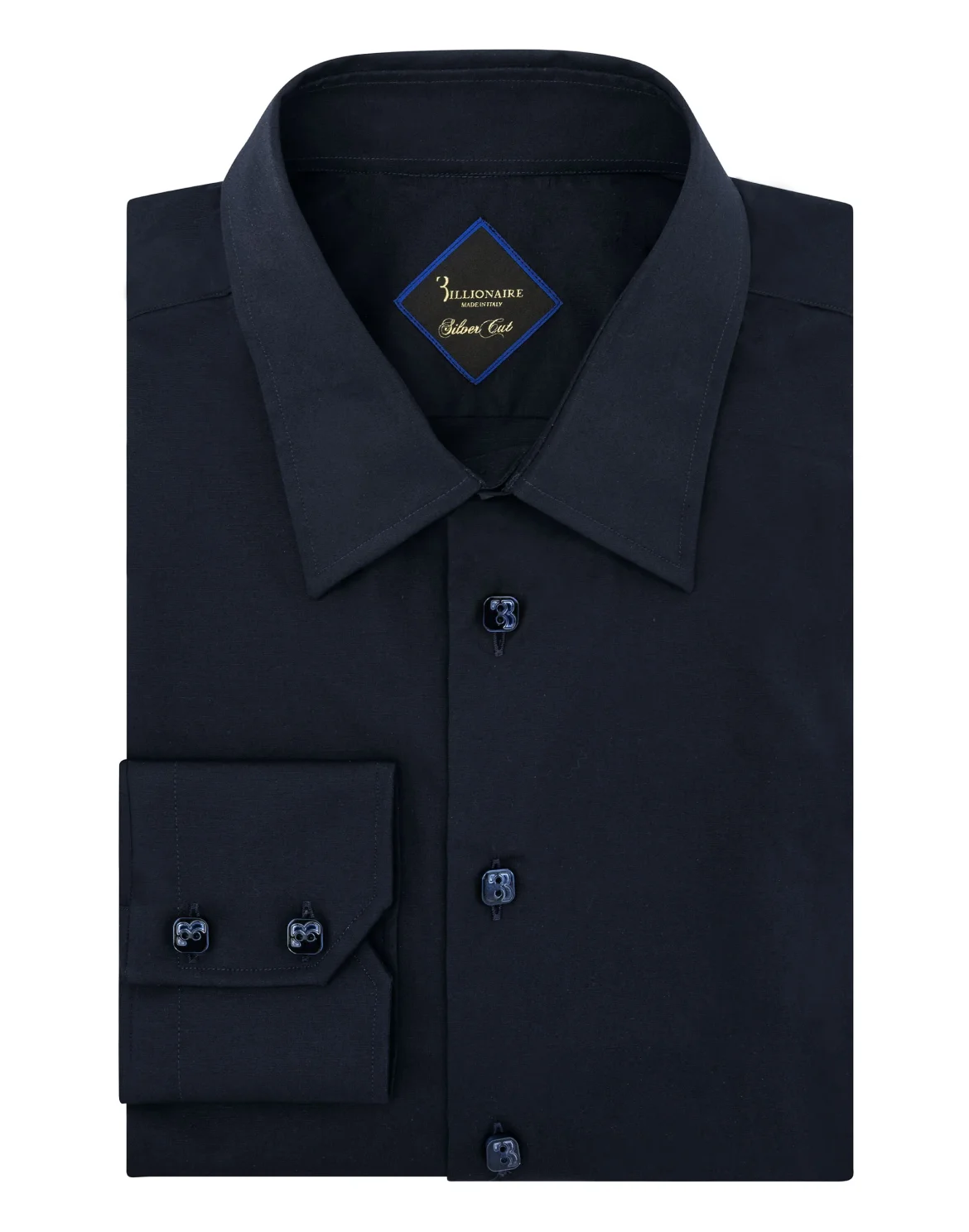 Shirt Silver Cut LS Milano/Watch Double B, цвет: Синий