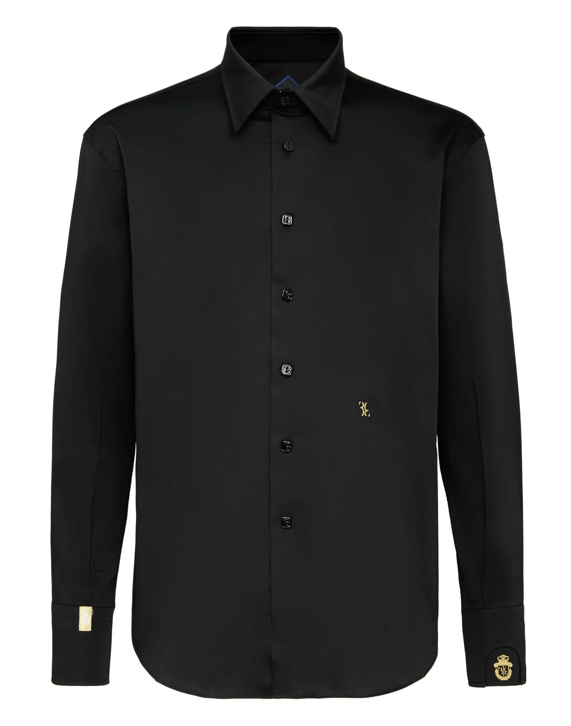 Shirt Gold Cut LS Milano/Watch Double B, цвет: Черный
