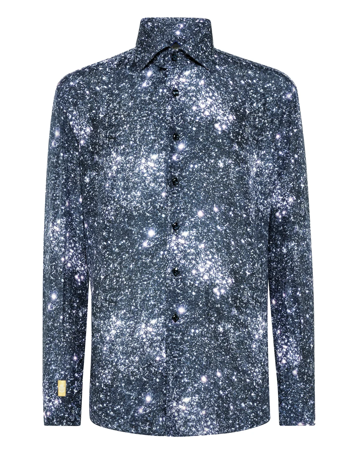 Shirt Gold Cut LS Flavio/Watch Crystal, цвет: Синий