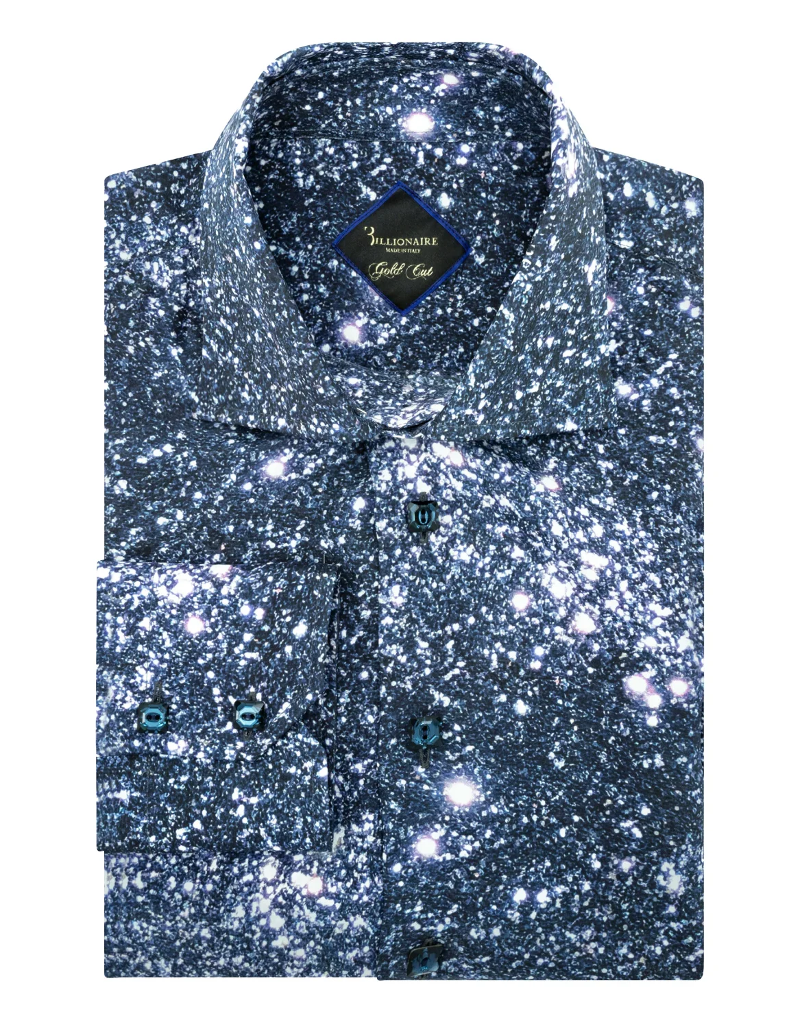 Shirt Gold Cut LS Flavio/Watch Crystal, цвет: Синий