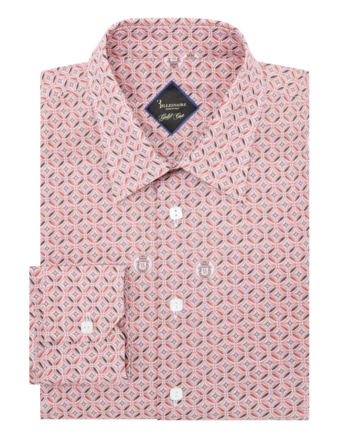 Shirt Gold Cut LS Milano/Multi Original, цвет: Красный