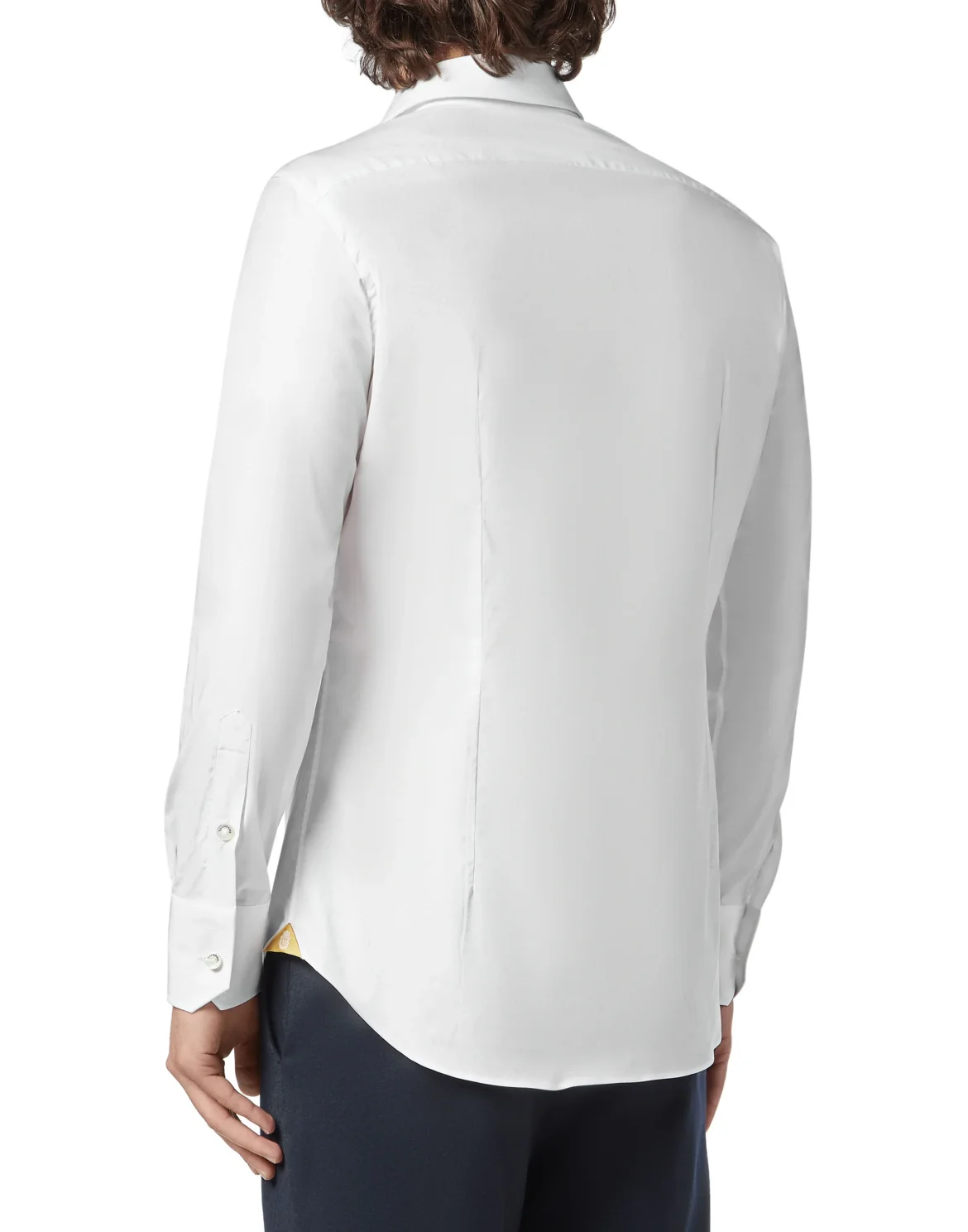 Shirt Silver Cut LS Milano/Multi Crest, цвет: Белый