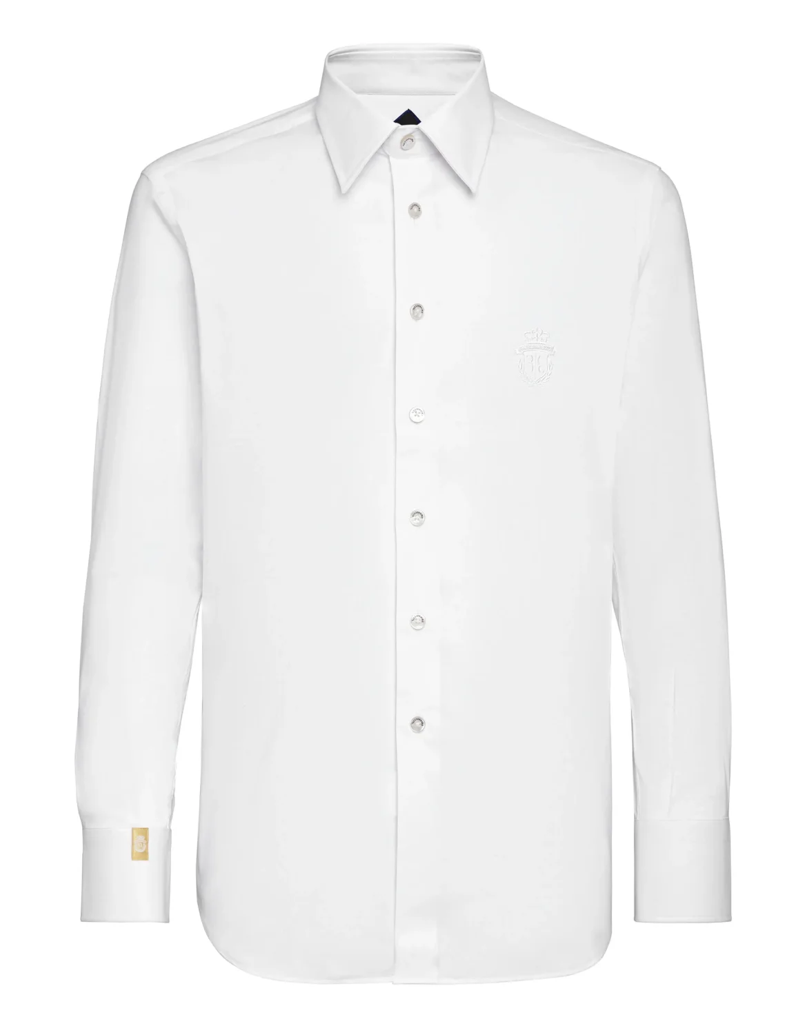Shirt Silver Cut LS Milano/Multi Crest, цвет: Белый